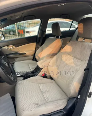 Honda Civic EX-L 4dr Sedan w/Nav (1.8L 4cyl CVT) 2014 White