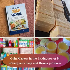 A Comprehensive Guide to Learn 54 Homemade Soaps, and Beauty Products