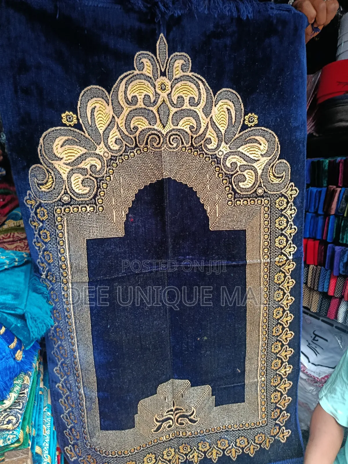 Navy Blue Praying Mat