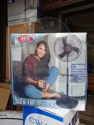 Ox Plus 18 Inches Powerful Standing Fan