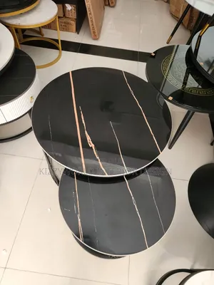 Black Marble Center Table