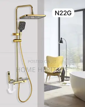 Gold Piano Shower