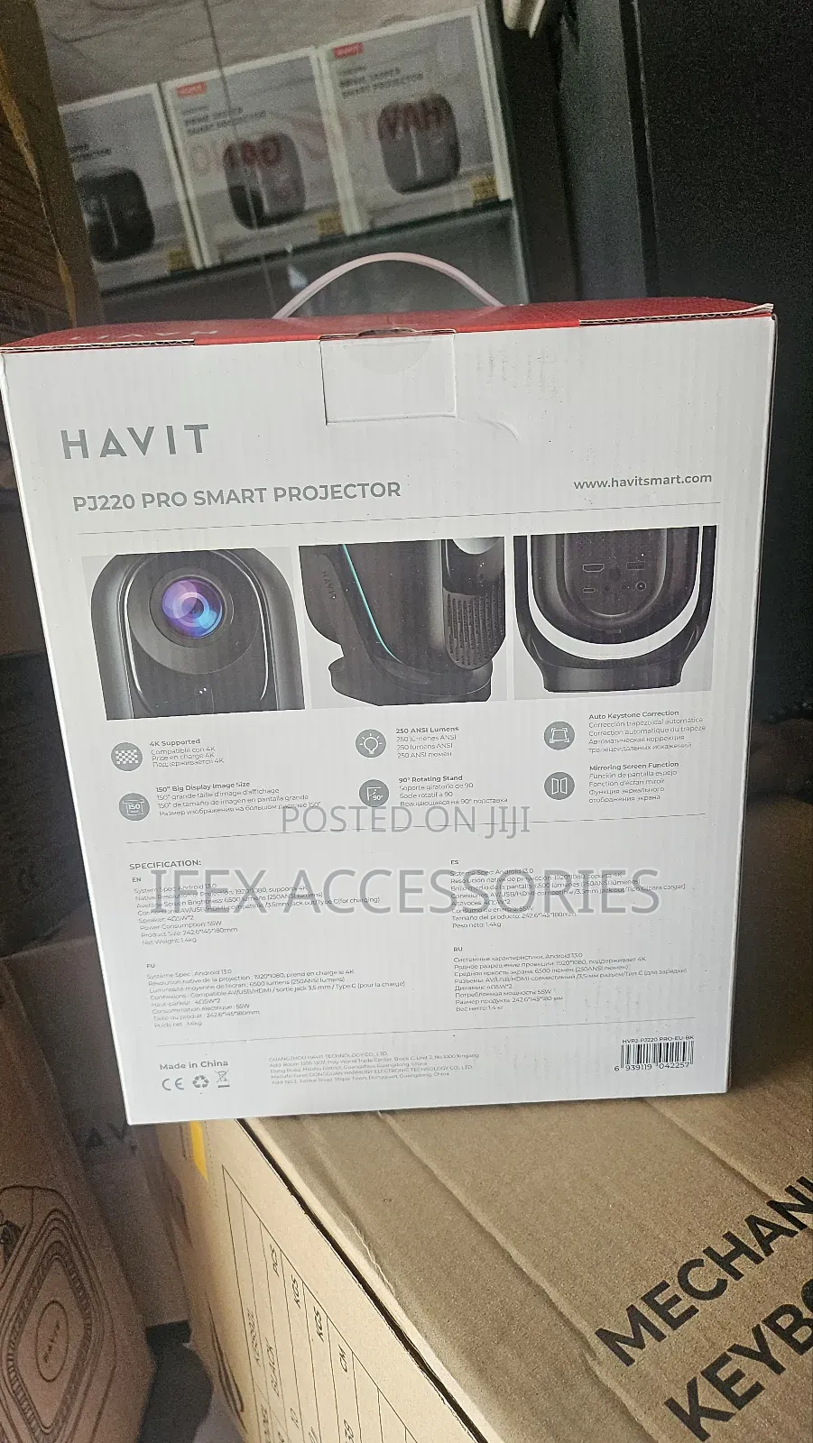 Havit Pj220 Pro Smart Projector