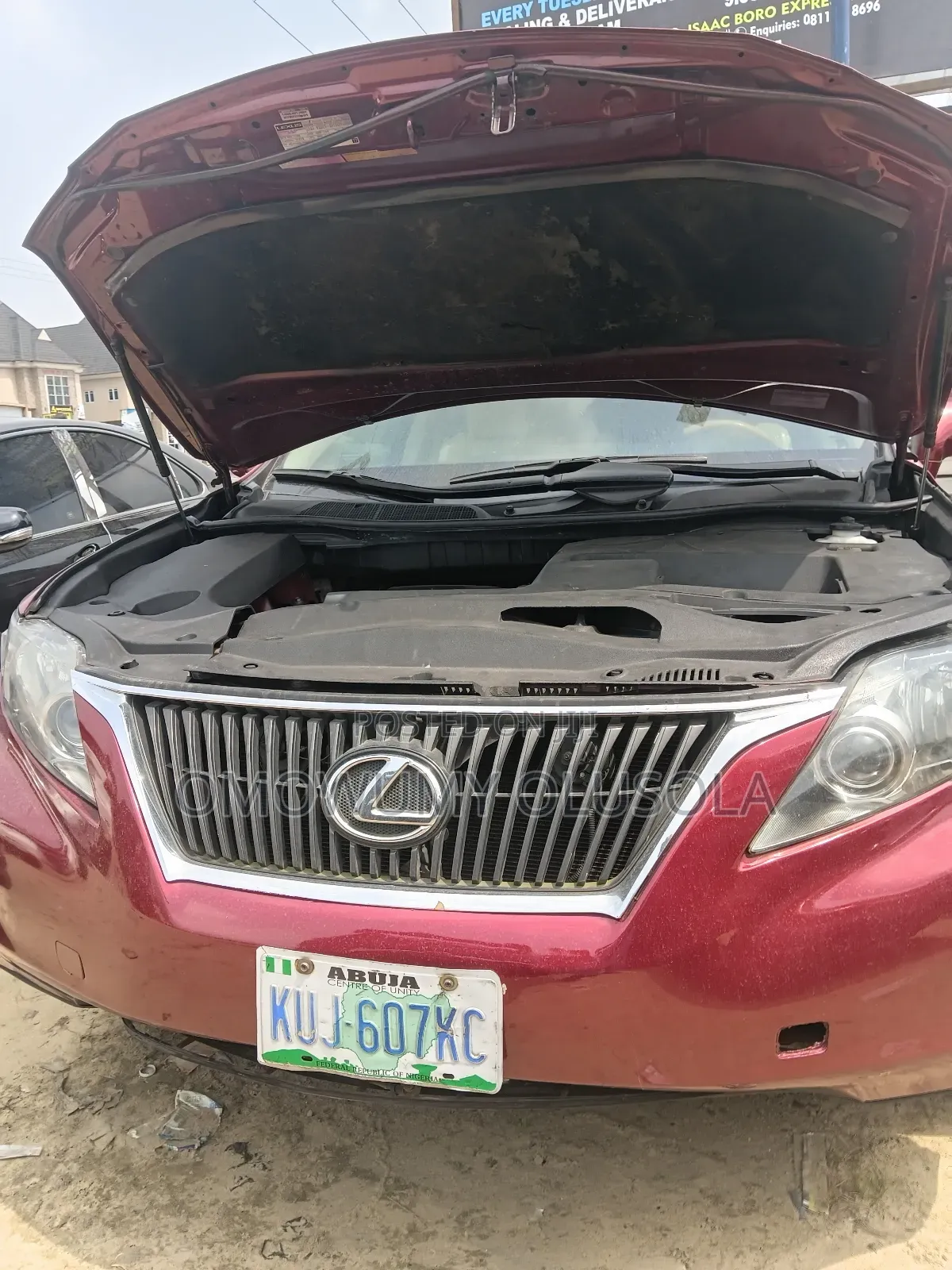 Lexus RX 2010 Red