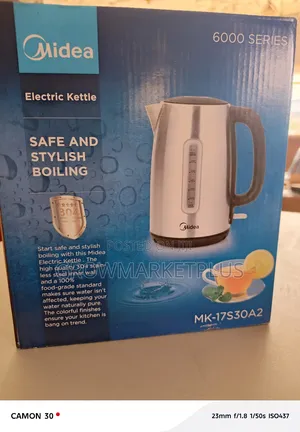 Mk‐17s30a2 Electric Kettle – 1.7l Stainless Steel