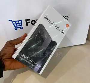 New Xiaomi Redmi Note 14 4G 128 GB Black