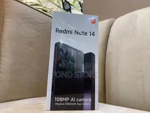 New Xiaomi Redmi Note 14 4G 128 GB Black