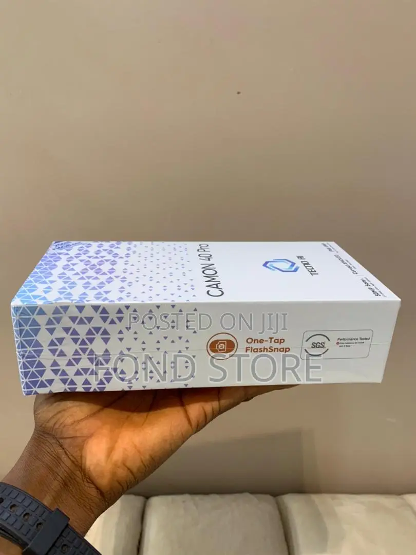 New Tecno Camon 40 256 GB Black