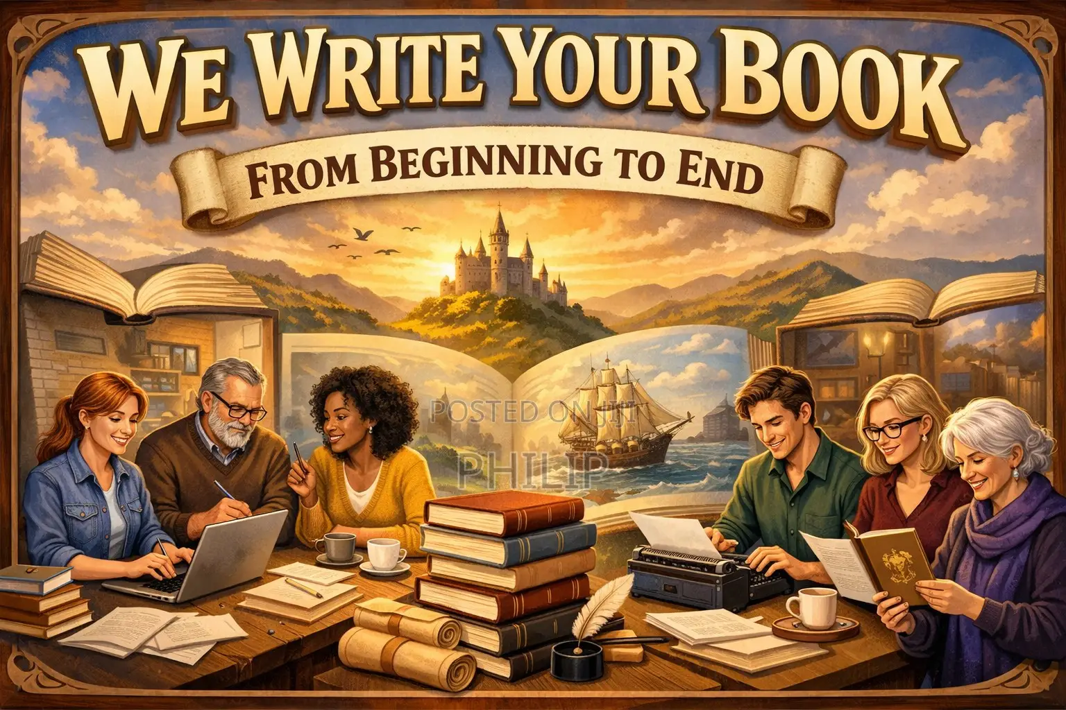 Let Us Write Your Dream Book for You