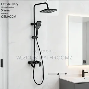 Quality Black Shower Set