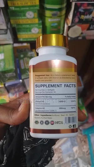 Vitamin D3+ 1000 Iu Capsules