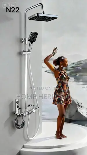 Chrome Pianos Standing Shower