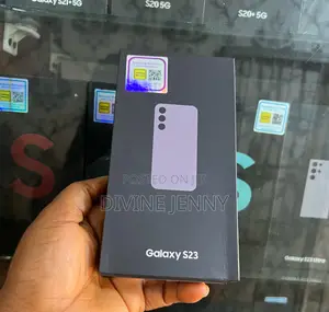 New Samsung Galaxy S23 128 GB Purple