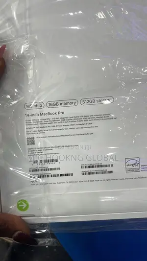 New Laptop Apple MacBook Pro 2025 M5 16GB Apple M5 SSD 512GB