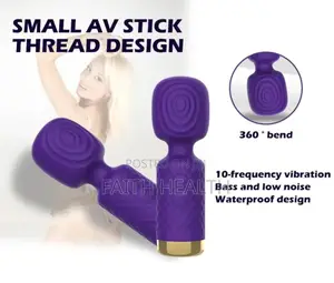 Mini Wand Vibrator With Stick Design