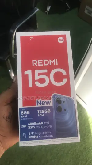 New Xiaomi Redmi 15C 4G 128 GB Black