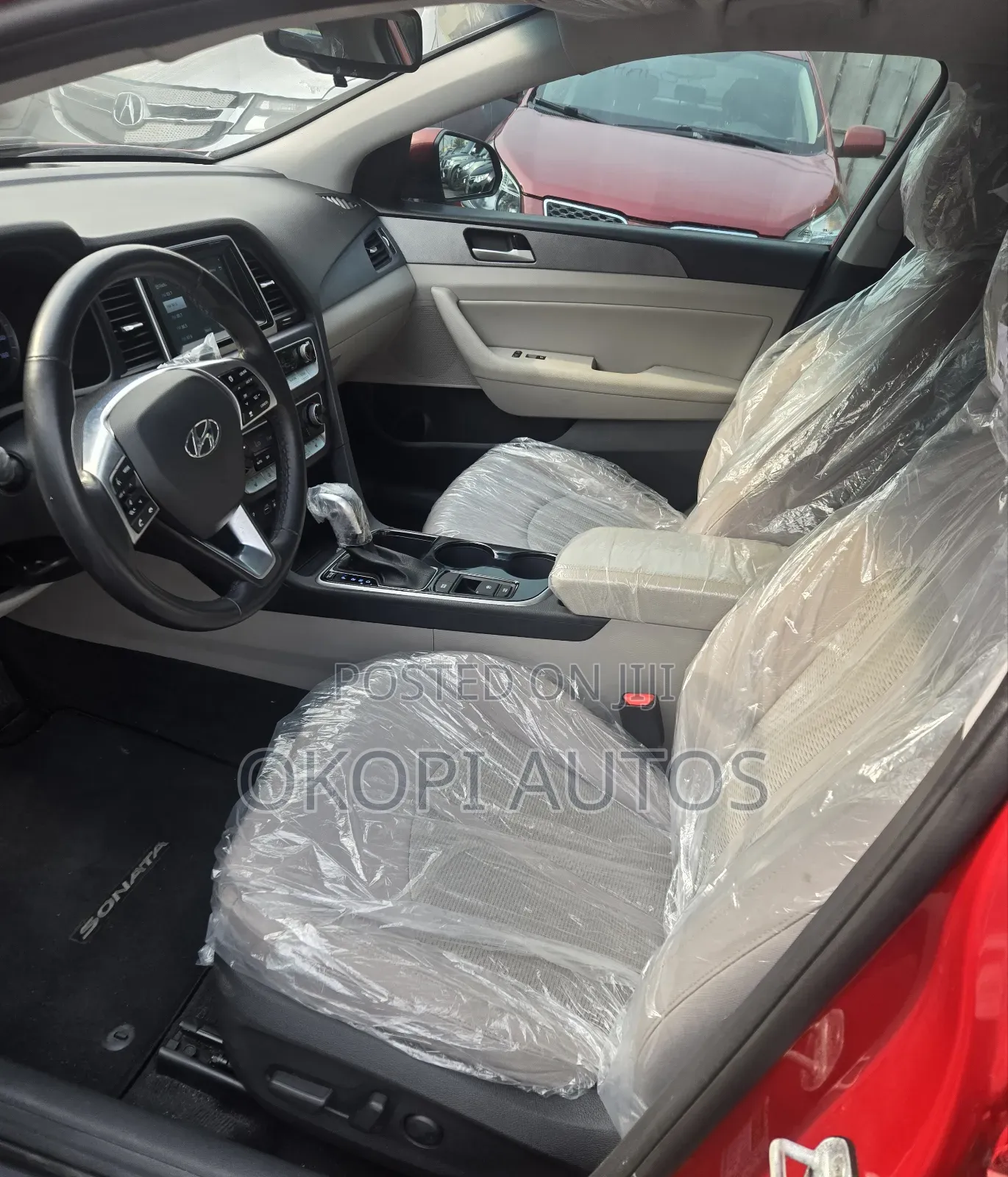 Hyundai Sonata SE 2019 Red