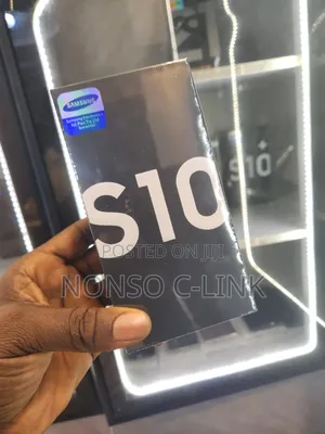 New Samsung Galaxy S10 128 GB Black