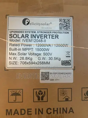 12kva Felicity Ivem 48v Hybrid Smart Inverter System