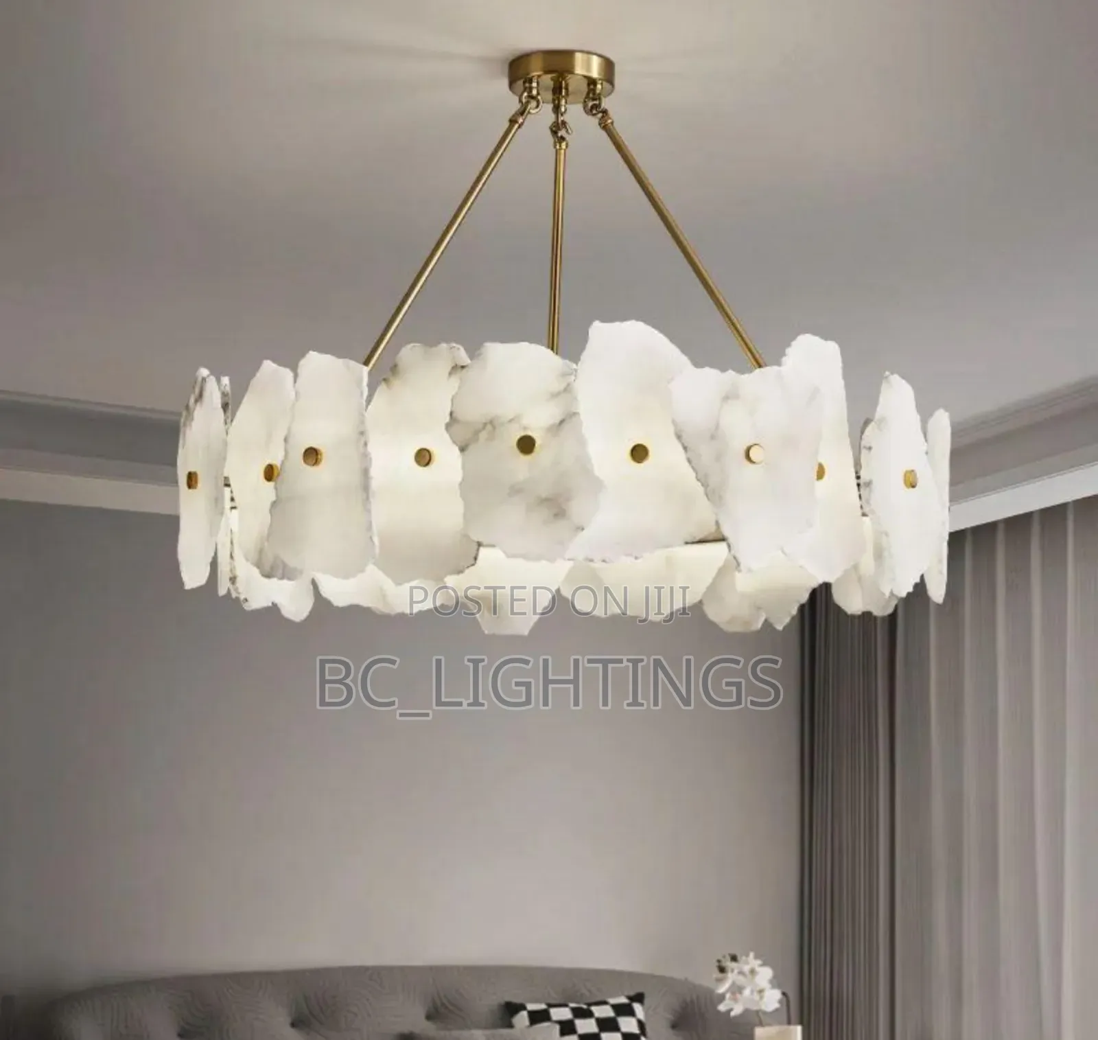 Modern Led Marble Chandelier Light