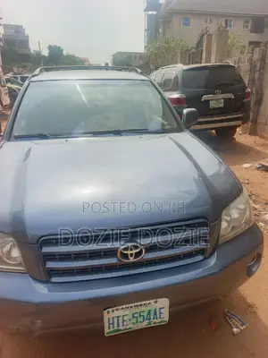 Toyota Highlander 2004 Blue