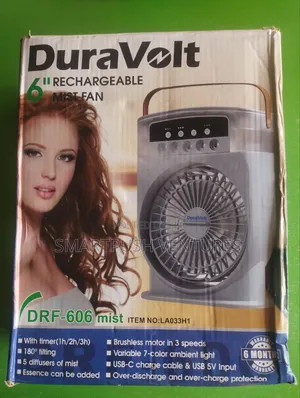 Rechargeable Mist Fan