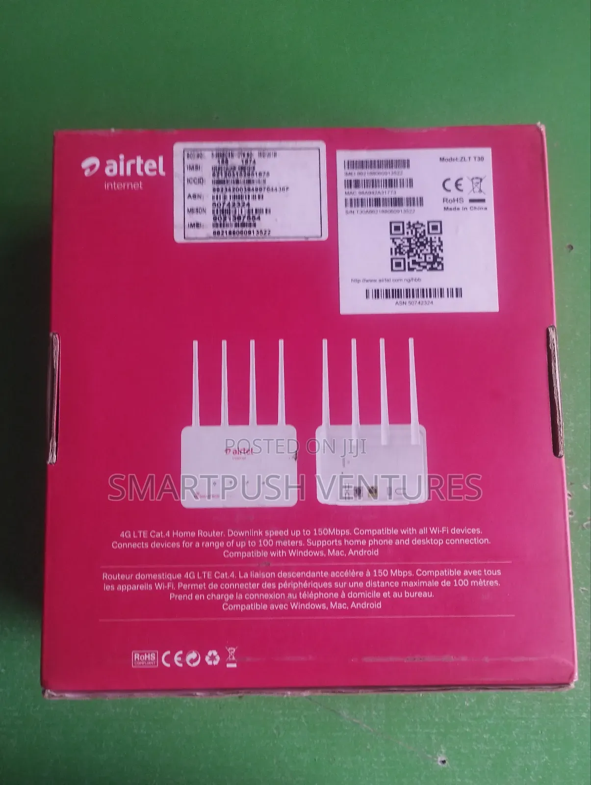 Airtel 4g Universal Router