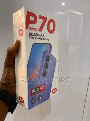 New Itel A70 128 GB Silver