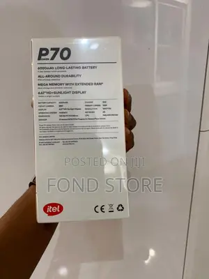 New Itel A70 128 GB Silver