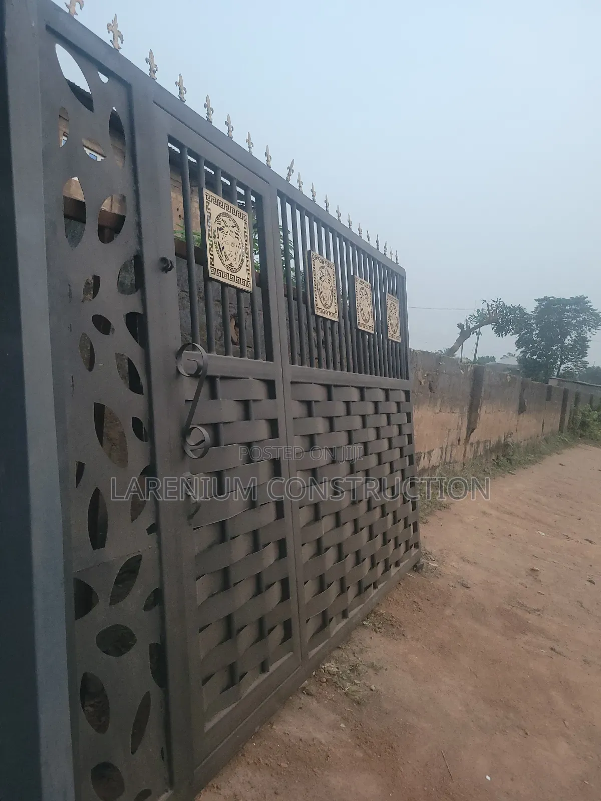 Roller Wrought-Iron Gate