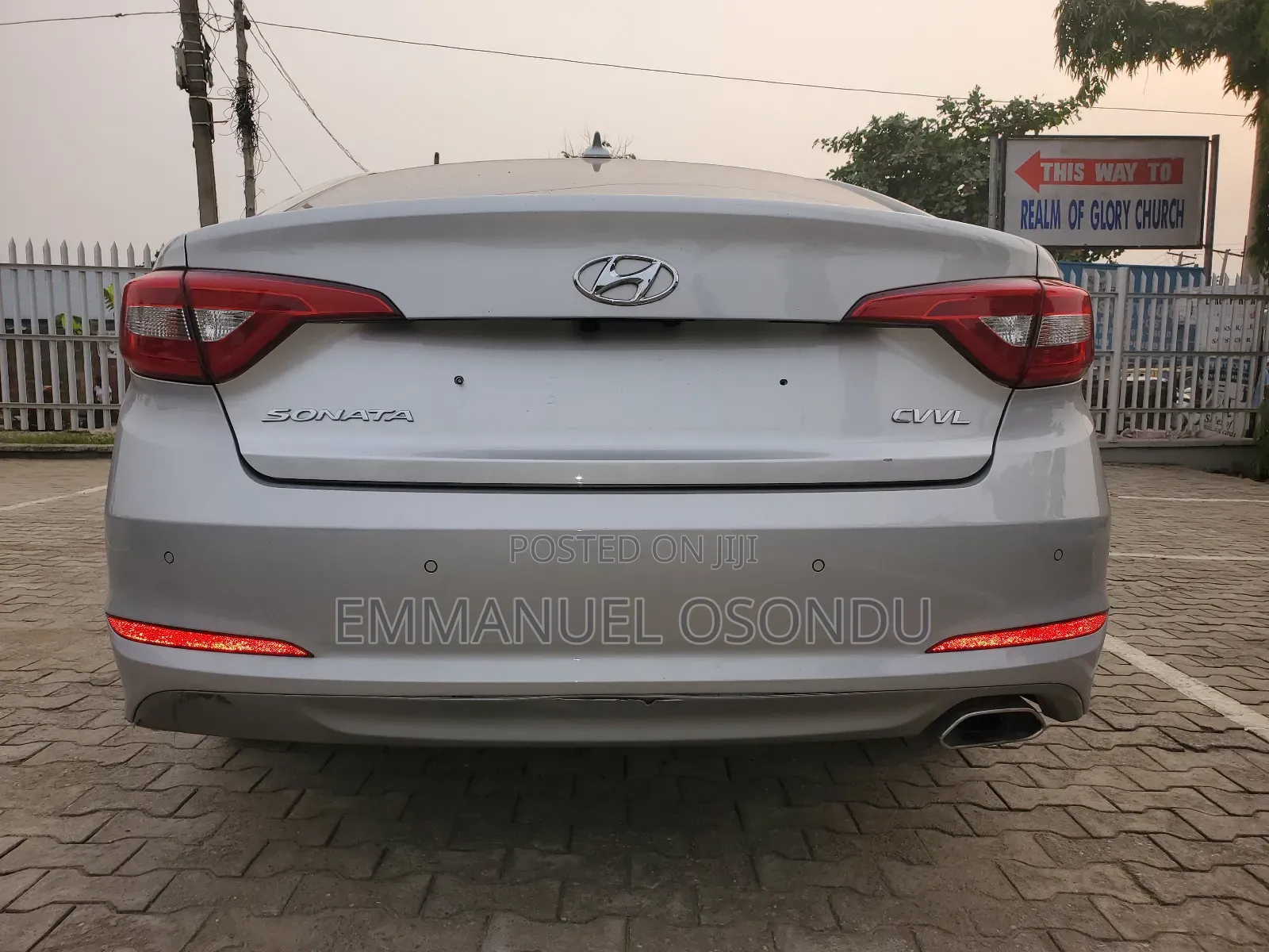 Hyundai Sonata 2015 Silver