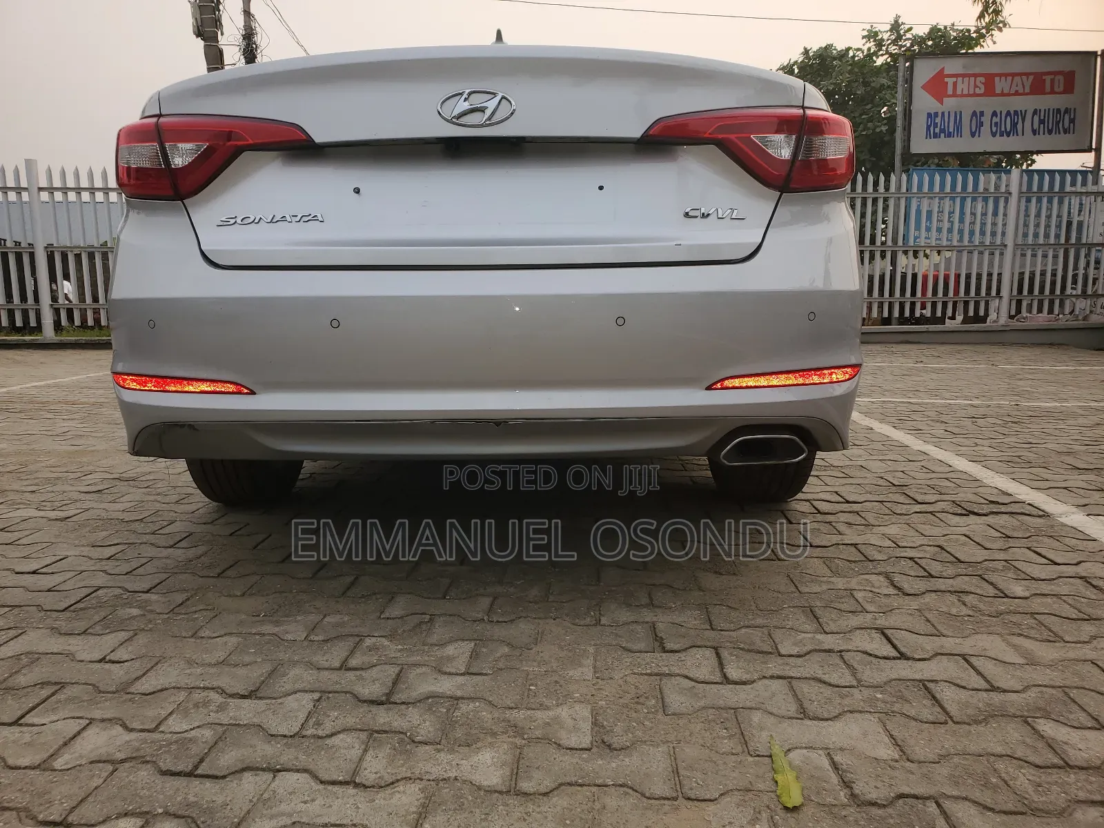 Hyundai Sonata 2015 Silver