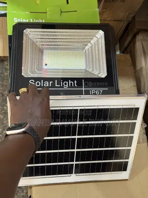 Observer 300w Solar Flood Light Powerful Outdoor Led Security Lighting