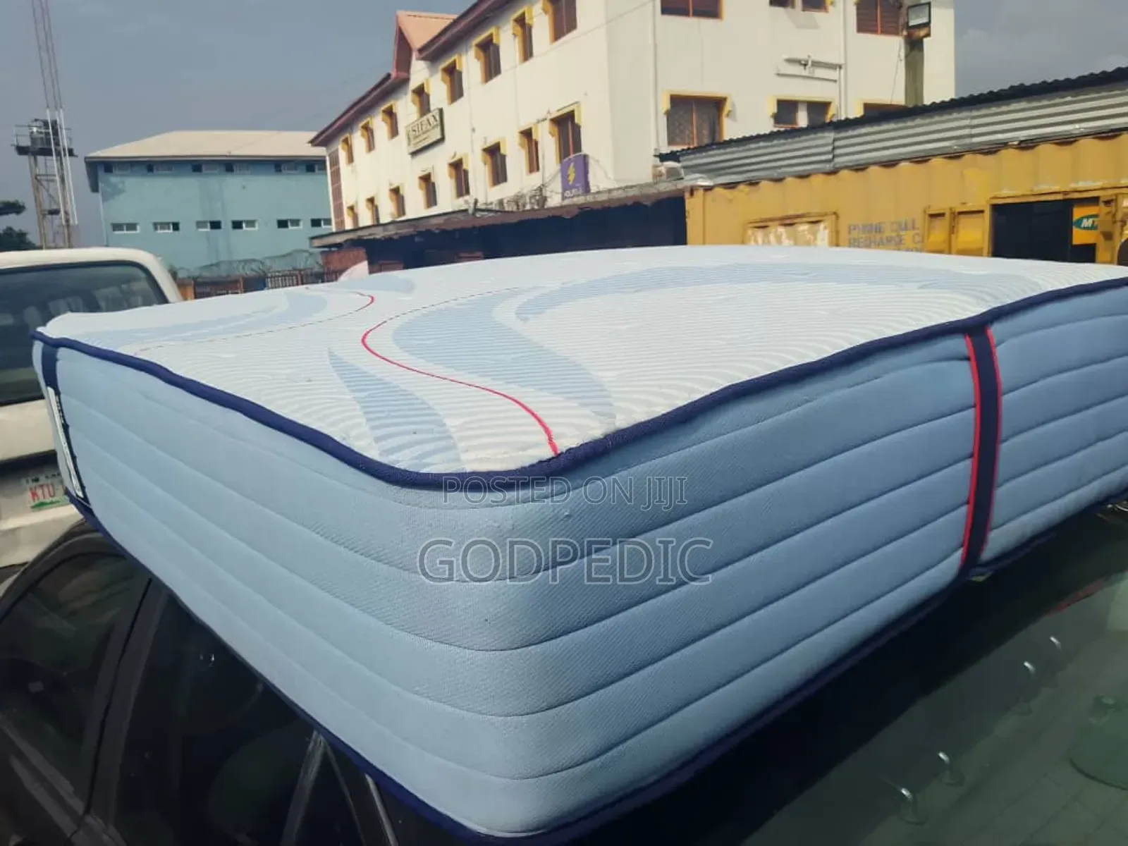 6by6 12inches Semi Orthopedic Spring Mattress