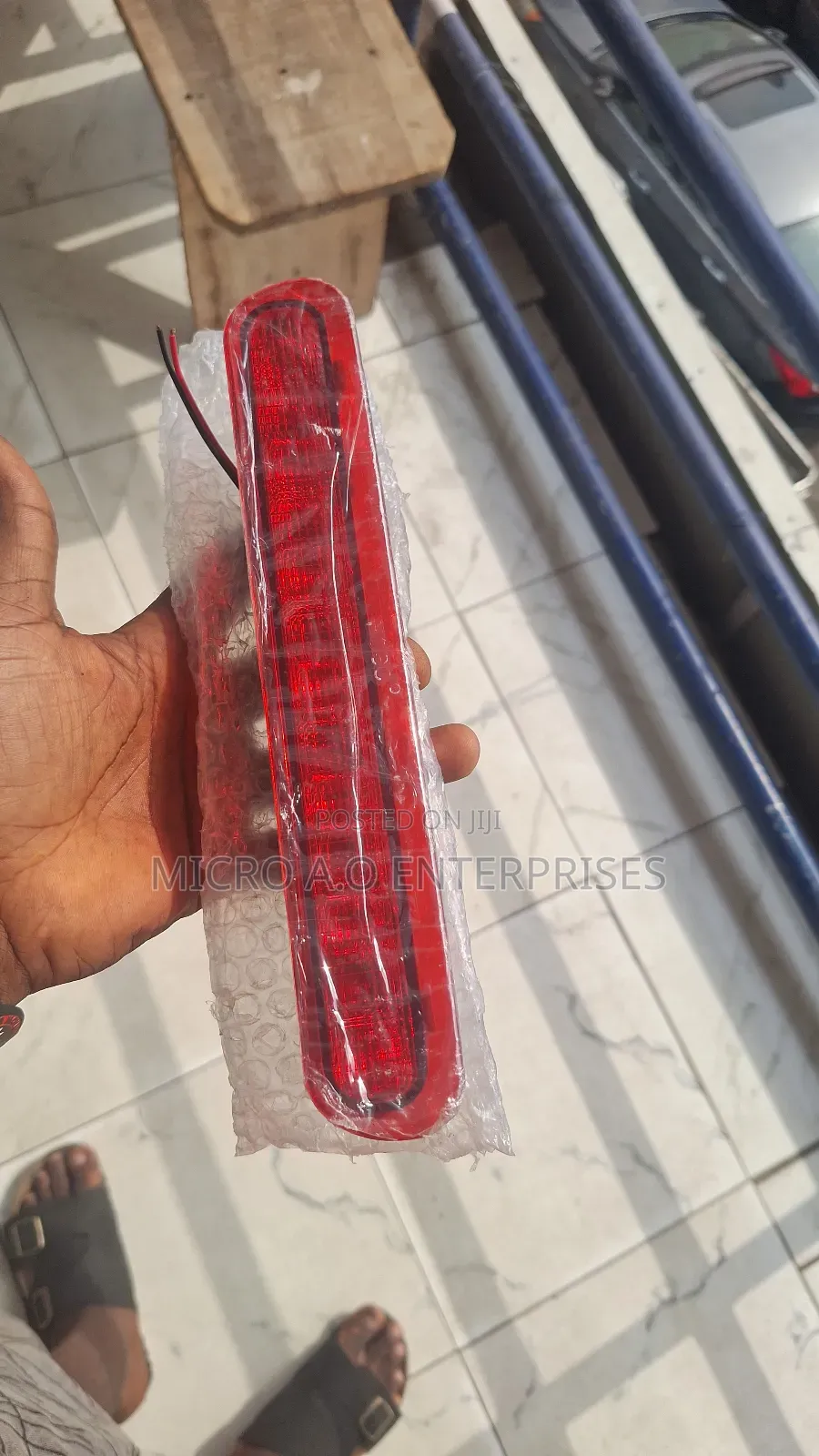 Tailgate Light Hilux 2010 Red