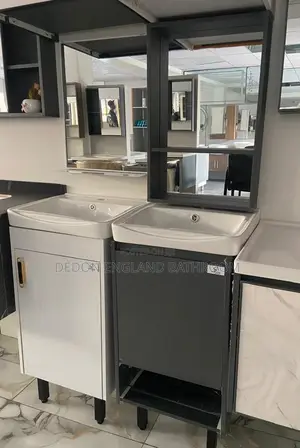 High Quality 40cm Standing Cabinet With Shelf Mirror