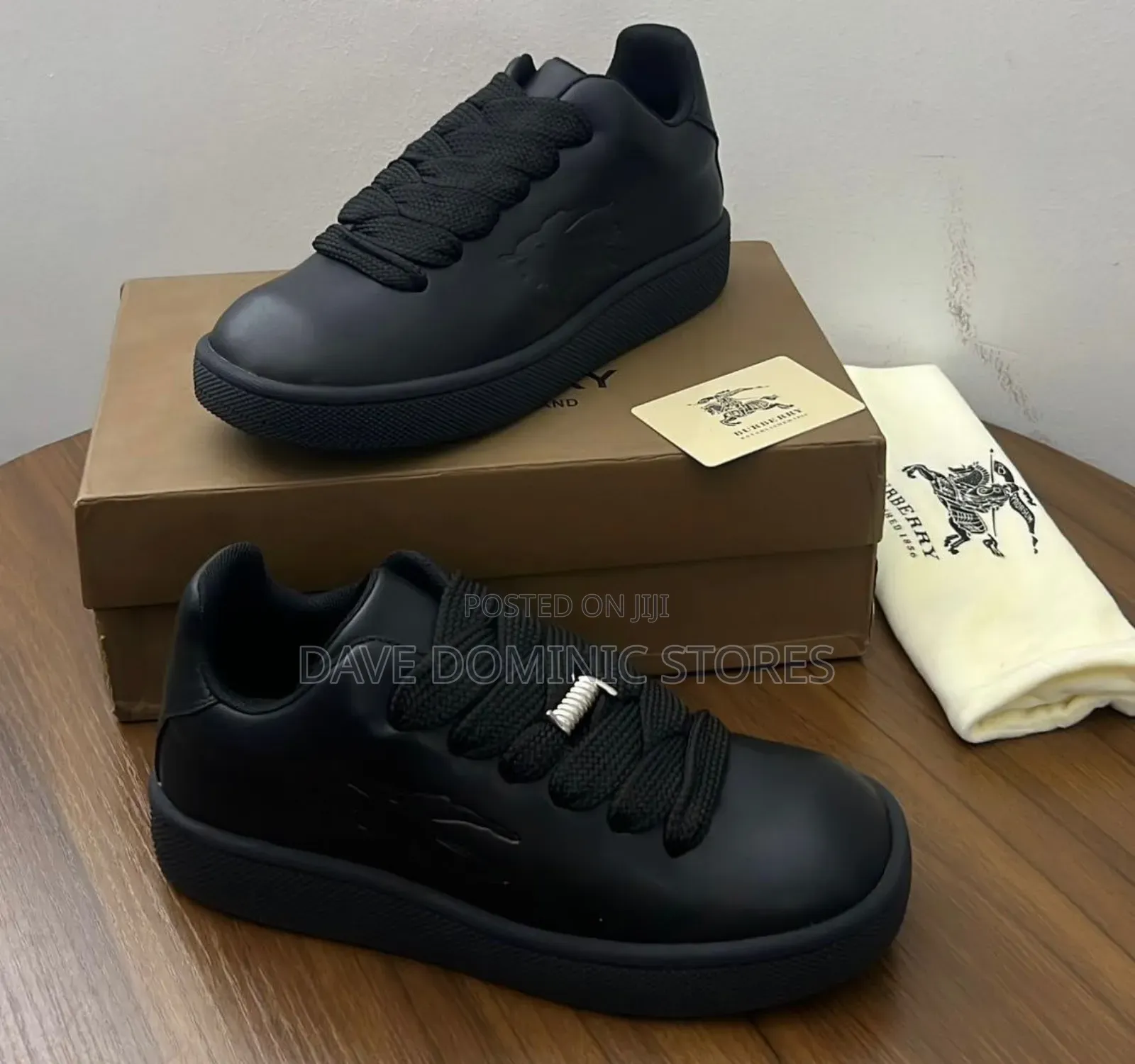 Burberry Cube "Padded Collar" Sneakers