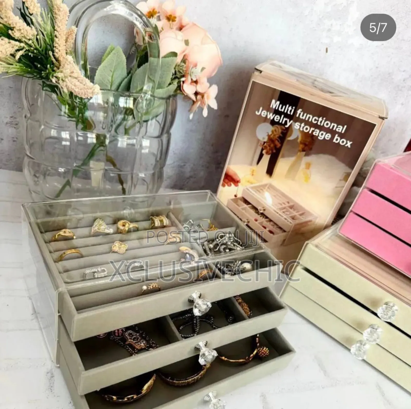 3 Drawer Jewellery Box