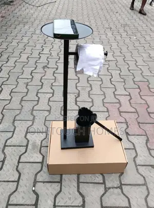 Tissue Stand With Toilet Brush