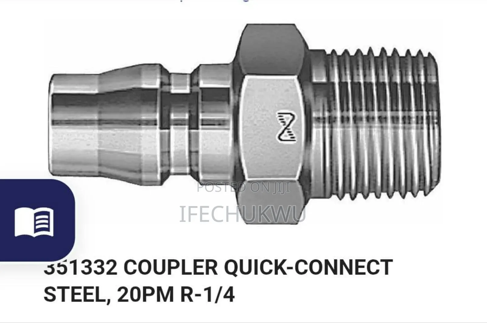 Pneumatic Quick Coupler Fitting Set
