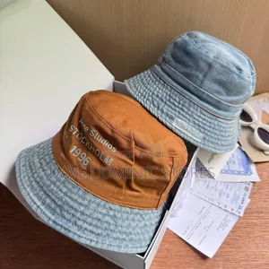 Acne Studio Denim Luxury Bucket Hat