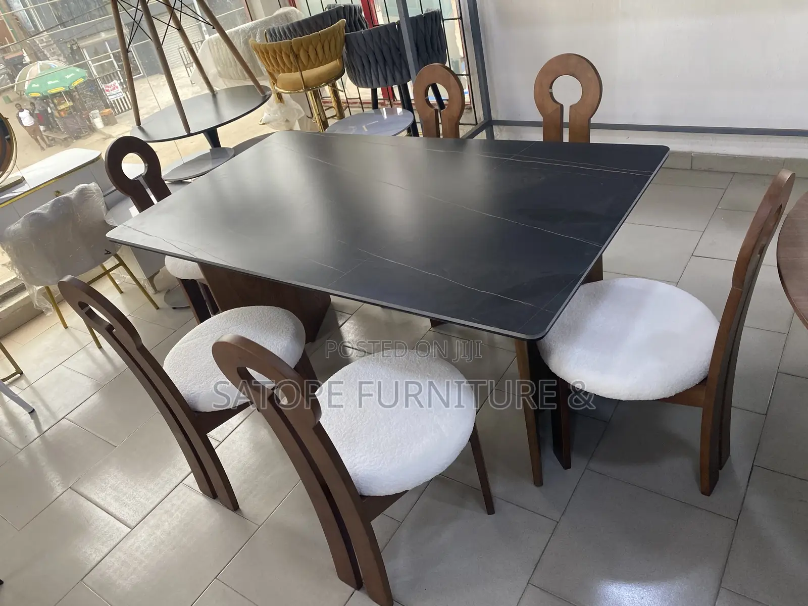 High Quality Dining Chair and Table by 6 Set