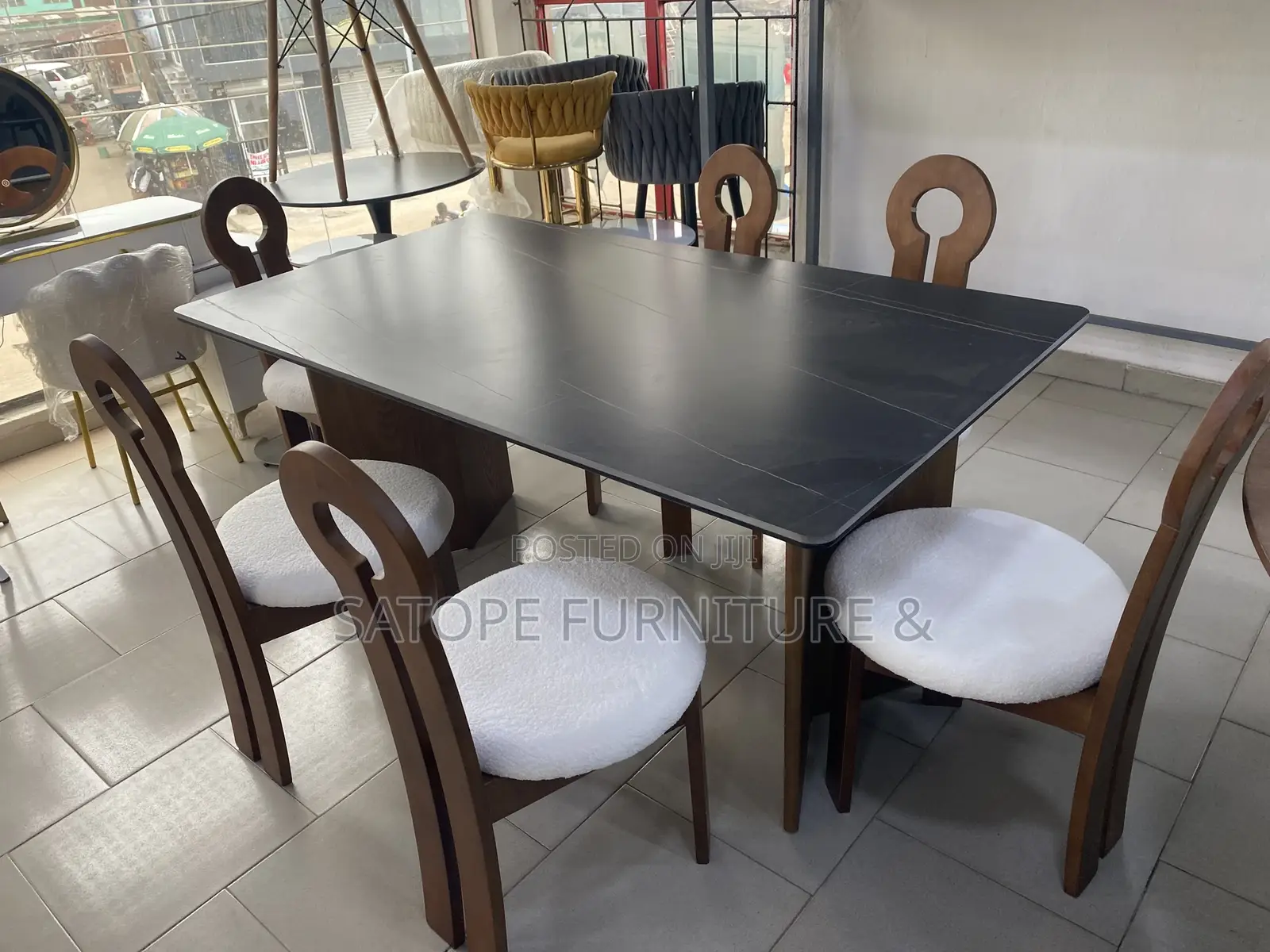 High Quality Dining Chair and Table by 6 Set