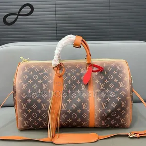 Louis Vuitton Denim Duffel Bag