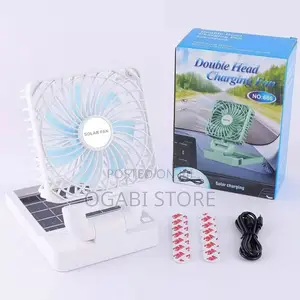 Single-head Rechargeable Solar Fan