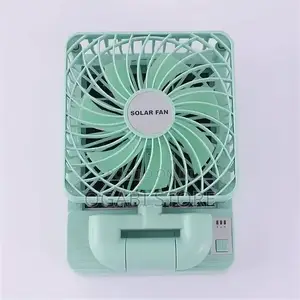 Single-head Rechargeable Solar Fan