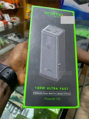 Oraimo 130w Ultra Fast Power Bank for Laptop