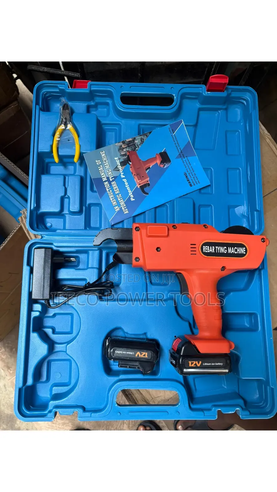 Cordless Rebar Machine