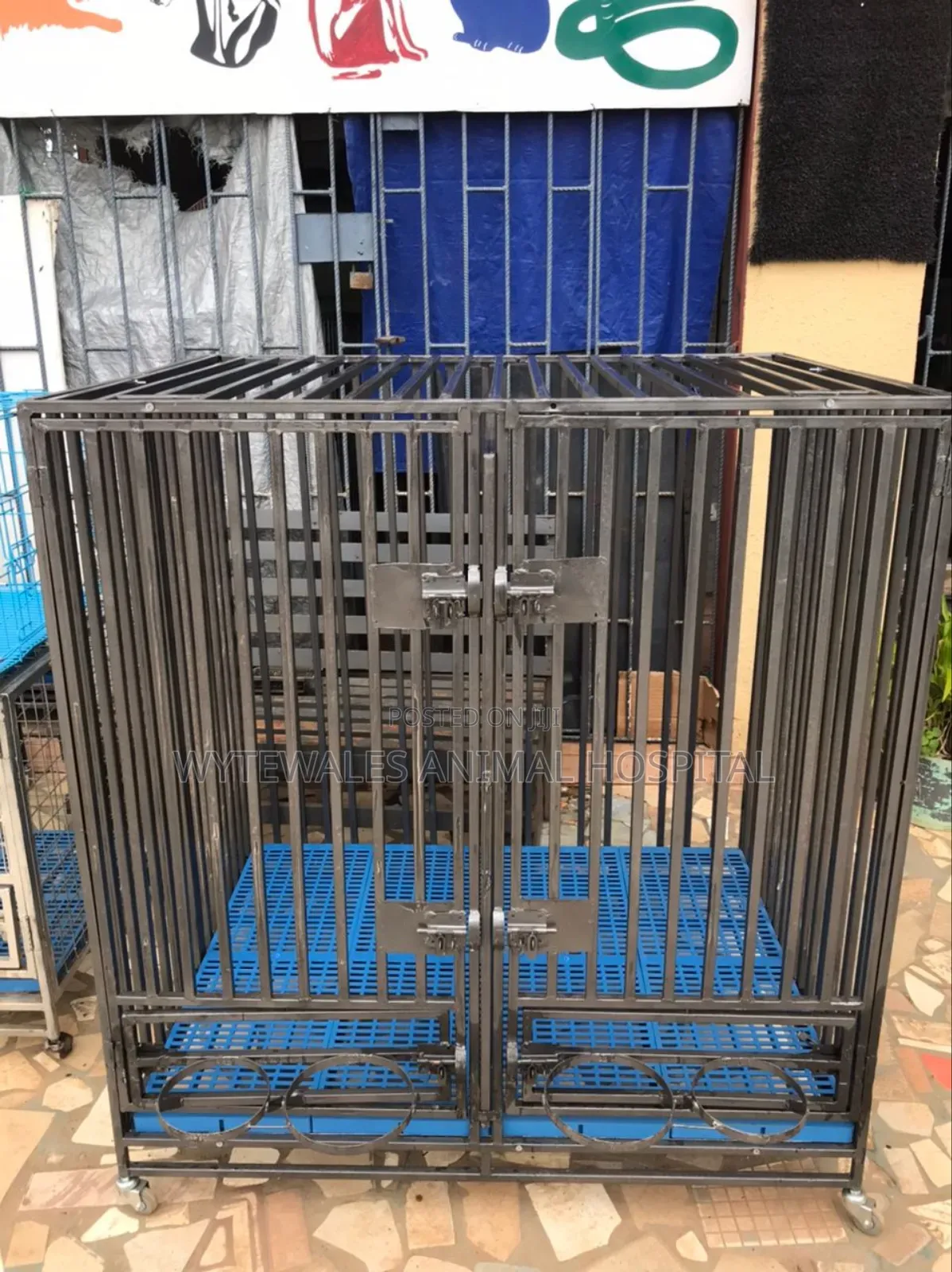 Dog Iron Cage