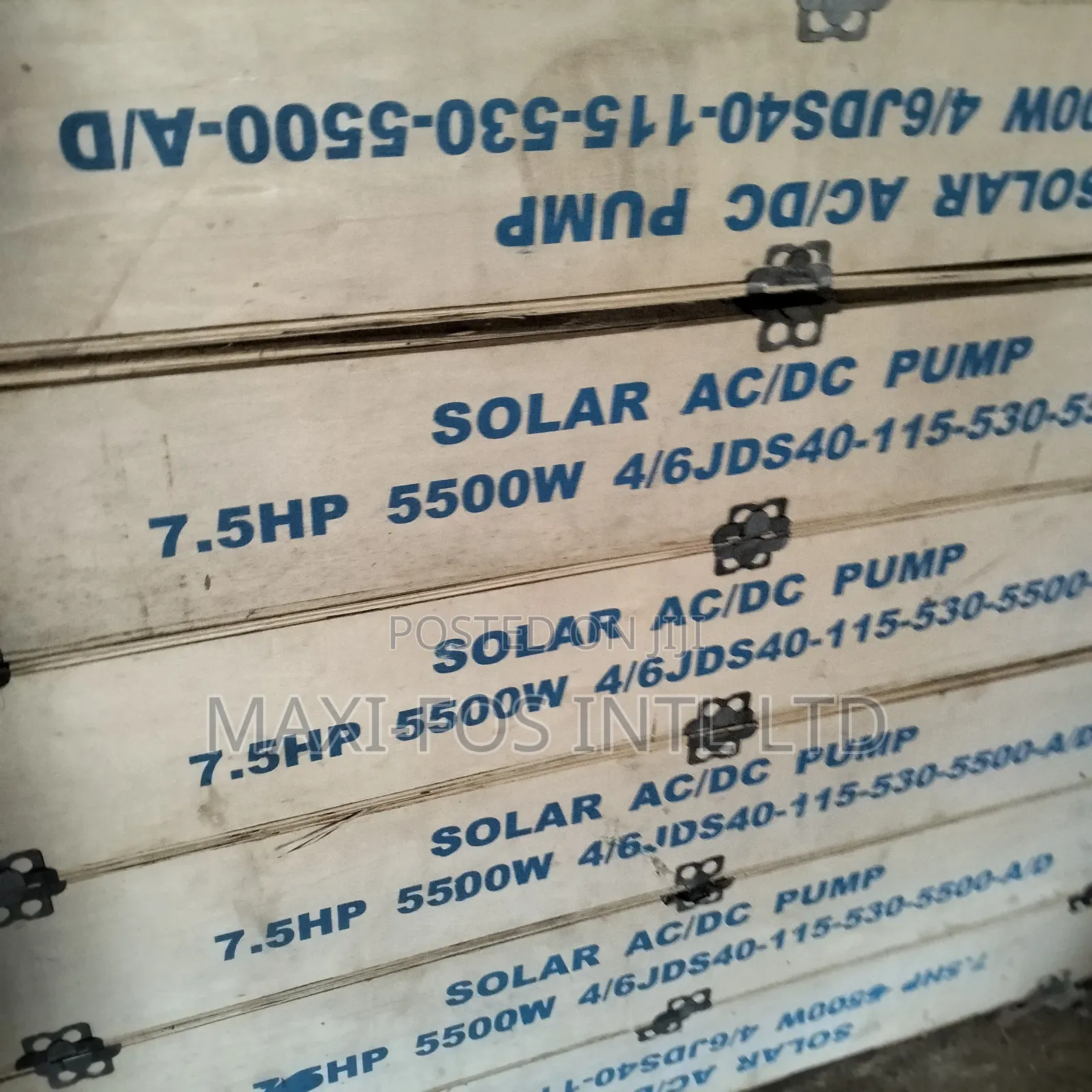 4/6 Solar Submersible Pump 7.5hp Ac/Dc